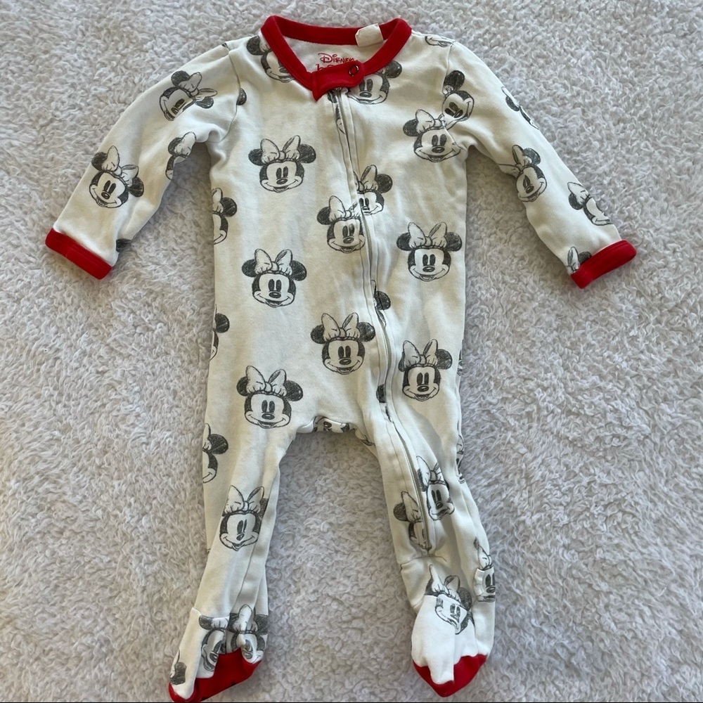 Finn + Emma Disney Minnie Mouse Footie